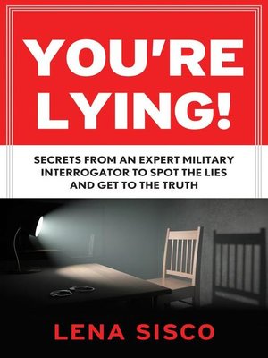 cover image of You're Lying